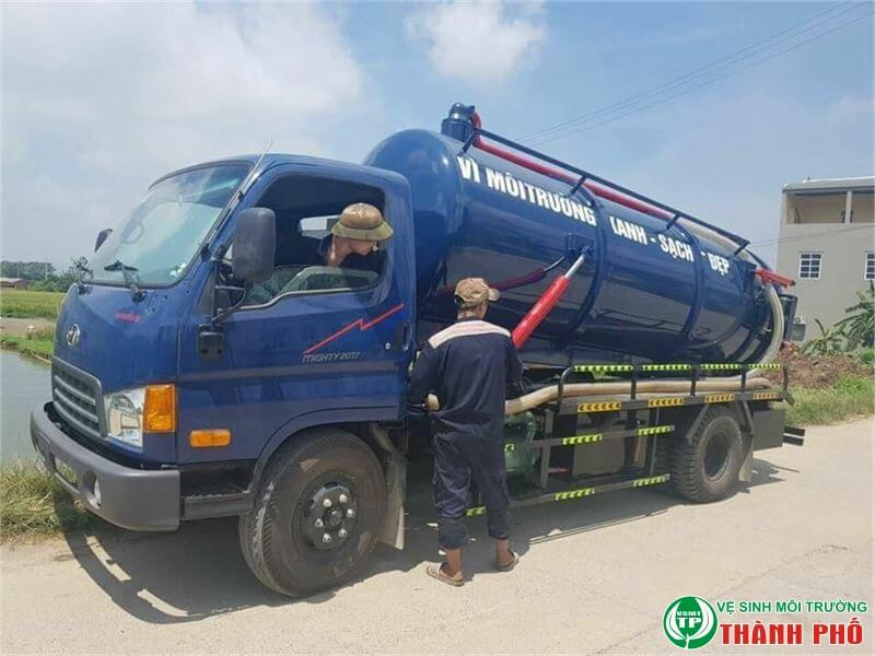 Hút Hầm Cầu Xã Tân Hải , TX Phú Mỹ