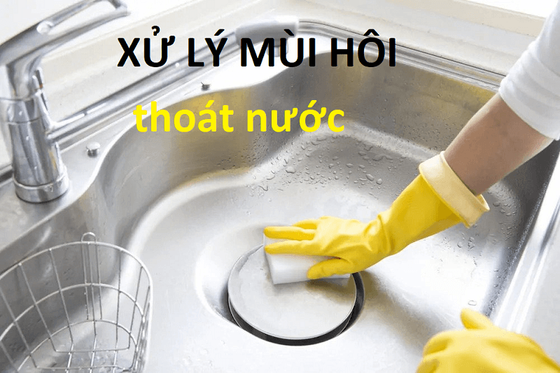 Xử lý mùi hôi cống